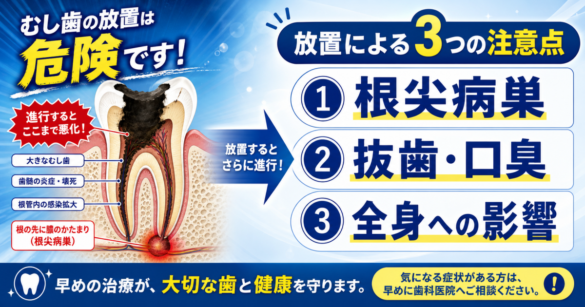 なぜ痛まない?「むし歯=痛い」という誤解と痛まない3つの理由